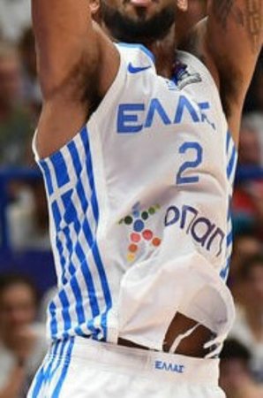 Greece Tyler Dorsey White 2022 Fiba Eurobasket Jersey